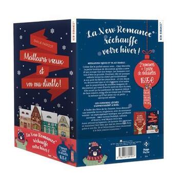 Couverture du livre « Les ours mal léchés s'apprivoisent à Noël : meilleurs voeux et va au diable » de Valentine Stergann et Emilie Parizot aux éditions Hugo Poche