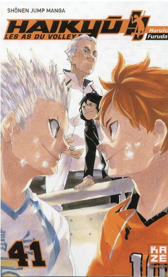 Couverture du livre « Haikyu !! les as du volley Tome 41 » de Haruichi Furudate aux éditions Crunchyroll