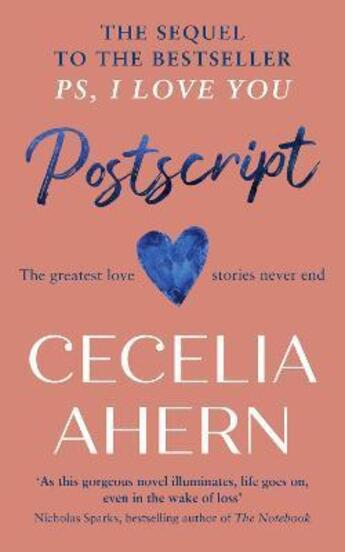 Couverture du livre « POSTSCRIPT - THE SEQUEL TO PS, I LOVE YOU » de Cecelia Ahern aux éditions Harper Collins Uk