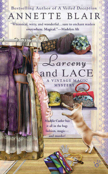 Couverture du livre « Larceny and Lace » de Blair Annette aux éditions Penguin Group Us