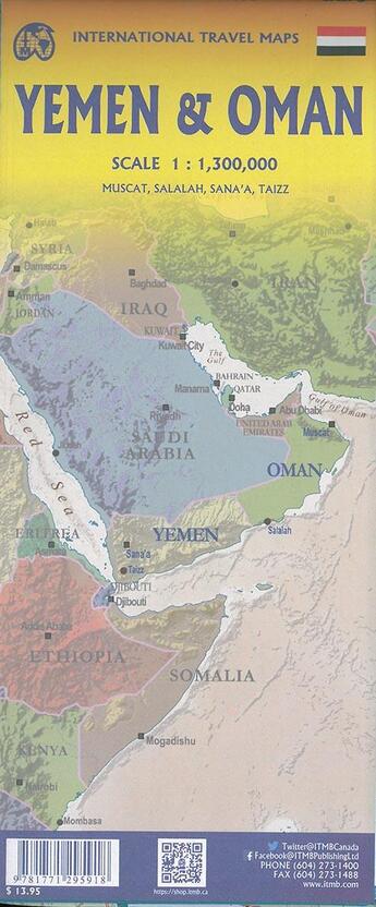 Couverture du livre « Yemen & oman » de  aux éditions Itm