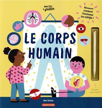 Couverture du livre « Le corps humain » de Ana Seixas aux éditions Casterman