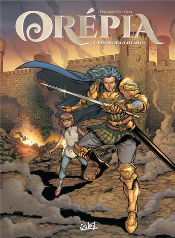 Couverture du livre « Orépia Tome 1 : l'héritier d'Atlantis » de Jae-Hwan Kim et Fabien Dalmasso et Cyril Vincent aux éditions Soleil