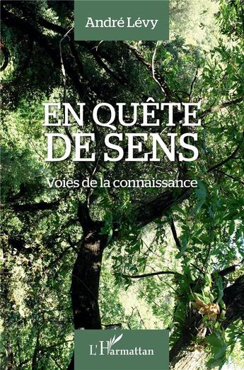 Couverture du livre « En quête de sens ; voies de la connaissance » de Andre Levy aux éditions L'harmattan