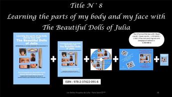 Couverture du livre « I learn the parts of my body and my face with the beautiful dolls of Julia » de Julia-Josepha-Patricia Sanchez aux éditions Croire Savoir Vouloir