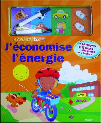 Couverture du livre « J'économise l'énergie » de Piccolia aux éditions Piccolia