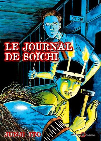 Couverture du livre « Le journal de soichi » de Junji Ito aux éditions Delcourt