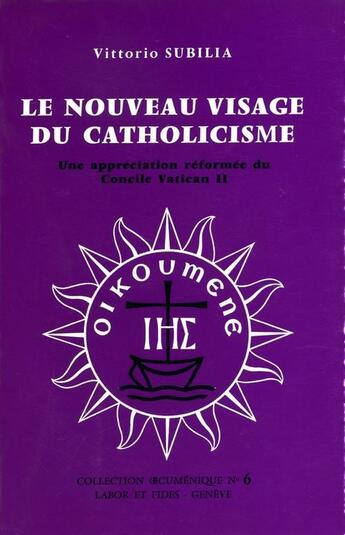 Couverture du livre « Nouveau visage du catholicisme » de  aux éditions Labor Et Fides