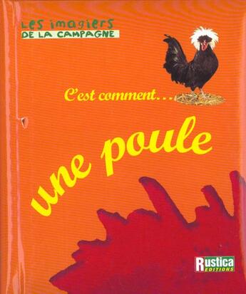 Couverture du livre « Une poule » de Alain Raveneau aux éditions Rustica