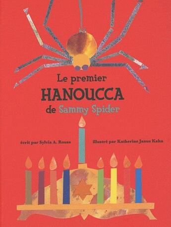 Couverture du livre « Le premier Hanoucca de Sammy Spider » de Kahn Et Rouss aux éditions Yodea