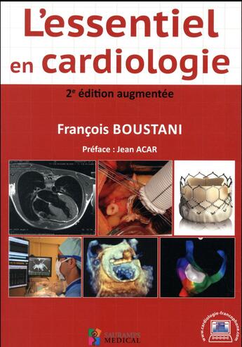 Couverture du livre « L'essentiel en cardiologie (2e édition) » de Francois Boustani aux éditions Sauramps Medical