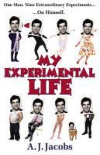 Couverture du livre « My experimental life » de A. J. Jacobs aux éditions Random House Digital