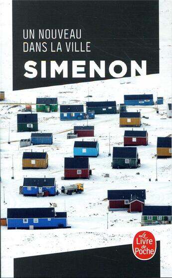 Couverture du livre « Un nouveau dans la ville » de Georges Simenon aux éditions Le Livre De Poche