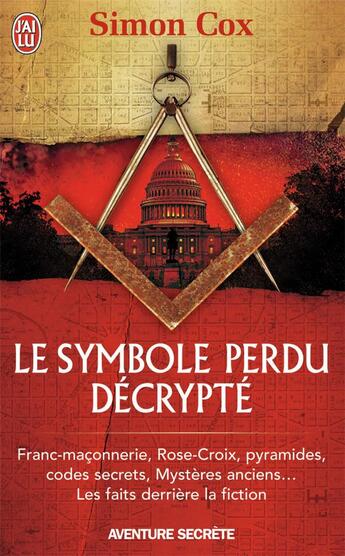 Couverture du livre « Le symbole perdu décrypté » de Simon Cox aux éditions J'ai Lu