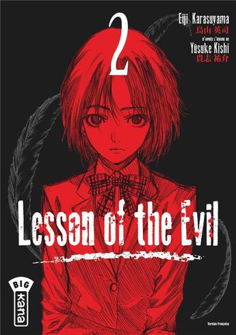 Couverture du livre « Lesson of the evil Tome 2 » de Yusuke Kishi et Eiji Karasuyama aux éditions Kana