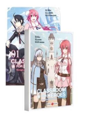 Couverture du livre « Classroom for heroes T.1 » de Shin Araki et Haruyuki Morisawa et Koara Kishida aux éditions Bamboo