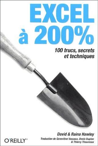 Couverture du livre « Excel à 200% ; 100 trucs, secrets et techniques » de Hawley/Hamley aux éditions Ellipses
