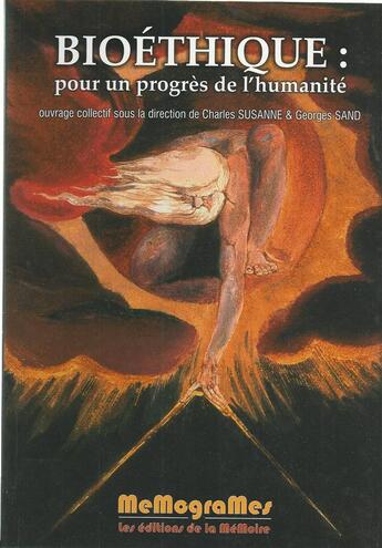 Couverture du livre « Bioéthique ; pour un progrès de l'humanité » de  aux éditions Memogrames