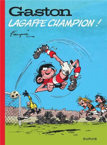 Couverture du livre « Gaston Hors-Série Tome 6 : Lagaffe champion ! » de Jidehem et Andre Franquin aux éditions Dupuis