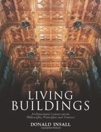 Couverture du livre « Living buildings » de Insall Donald aux éditions Images Publishing