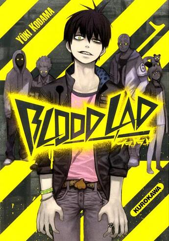 Couverture du livre « Blood Lad t.1 » de Yuki Kodama aux éditions Kurokawa