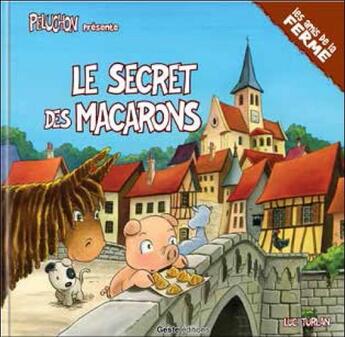 Couverture du livre « Le secret des macarons » de Luc Turlan aux éditions Geste