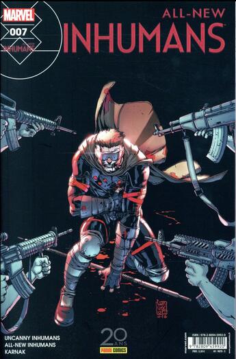 Couverture du livre « All-new Inhumans n.7 » de All-New Inhumans aux éditions Panini Comics Fascicules