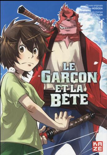 Couverture du livre « Le garçon et la bête Tome 1 » de Renji Asai et Mamoru Hosoda aux éditions Crunchyroll