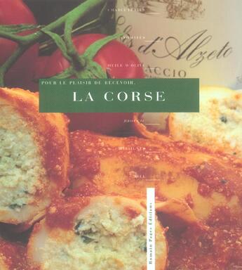 Couverture du livre « La Corse » de Costa/Edith aux éditions Romain Pages