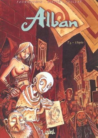 Couverture du livre « Alban t.5 ; utopia » de Fourquemin et Dieter aux éditions Soleil