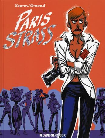 Couverture du livre « Paris strass » de Omond/Yoann aux éditions Fluide Glacial