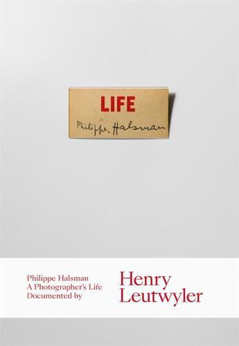 Couverture du livre « Henry Leutwyler : Philippe Halsman ; a photographer's life » de Henry Leutwyler aux éditions Steidl