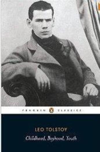 Couverture du livre « Childhood, boyhood, youth » de Leon Tolstoi aux éditions Adult Pbs