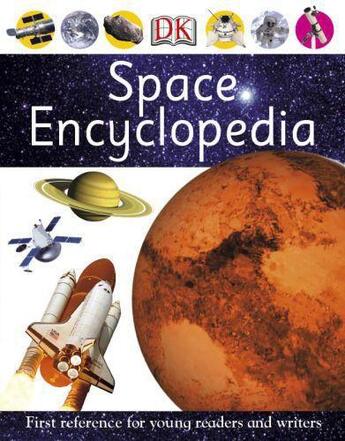 Couverture du livre « Space encyclopedia » de  aux éditions Dorling Kindersley