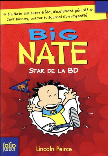 Couverture du livre « Big Nate Tome 4 : star de la BD » de Lincoln Peirce aux éditions Gallimard-jeunesse