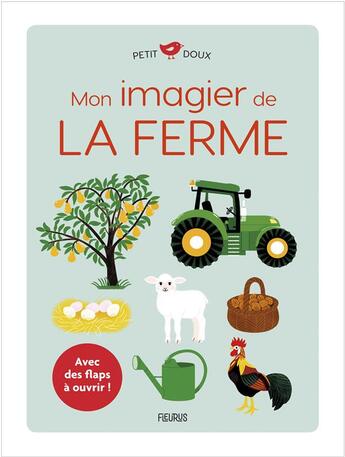 Couverture du livre « Mon imagier de la ferme » de Elsa Fouquier aux éditions Fleurus