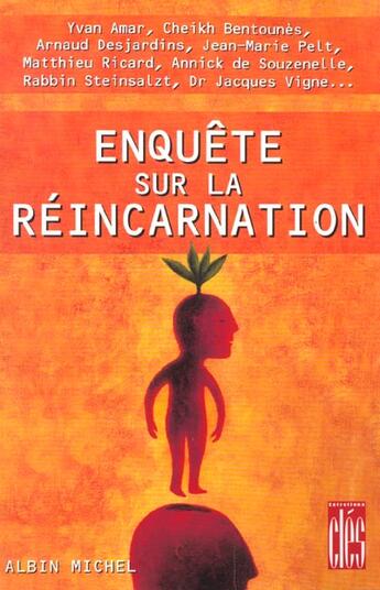 Couverture du livre « Enquete sur la reincarnation » de  aux éditions Albin Michel