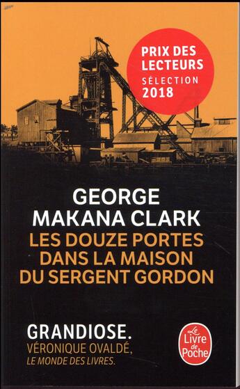 Couverture du livre « Les douze portes dans la maison du sergent Gordon » de George Makana Clark aux éditions Le Livre De Poche