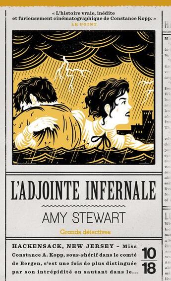 Couverture du livre « L'adjointe infernale » de Amy Stewart aux éditions 10/18