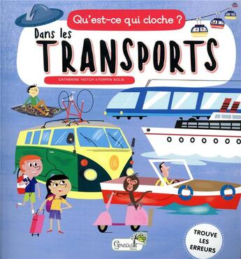 Couverture du livre « Dans les transports » de Veitch/Solis aux éditions Grenouille