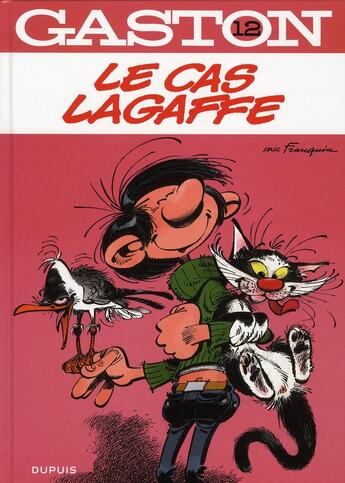 Couverture du livre « Gaston Tome 12 : le cas Lagaffe » de Jidehem et Andre Franquin aux éditions Dupuis