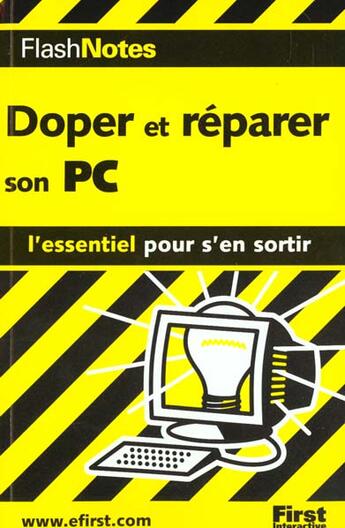 Couverture du livre « Doper Et Reparer Son Pc » de J Carter aux éditions First Interactive