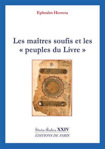 Couverture du livre « Les maîtres soufis et les 