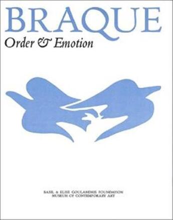 Couverture du livre « Braque: order and emotion » de  aux éditions Umberto Alleman