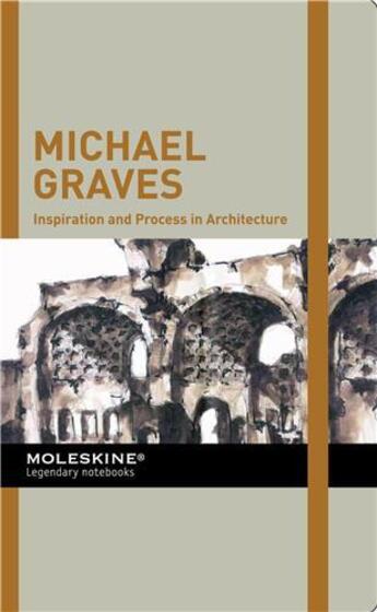 Couverture du livre « Michael graves inspiration and process in architecture » de Graves Michael aux éditions Moleskine