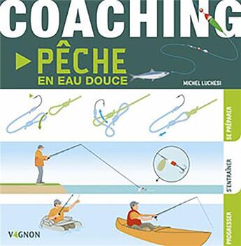 Couverture du livre « Coaching pêche en eau douce » de Michel Luchesi aux éditions Vagnon