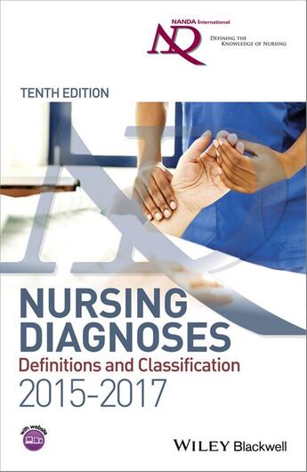 Couverture du livre « Nursing Diagnoses 2015-17 » de N.C. aux éditions Wiley-blackwell