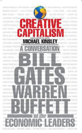 Couverture du livre « Creative Capitalism » de Michael Kinsley aux éditions Simon & Schuster