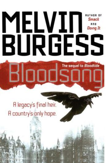 Couverture du livre « Bloodsong » de Melvin Burgess aux éditions Simon Pulse