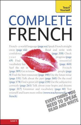 Couverture du livre « Complete French: Teach Yourself » de Graham Gaelle aux éditions Hodder Education Digital